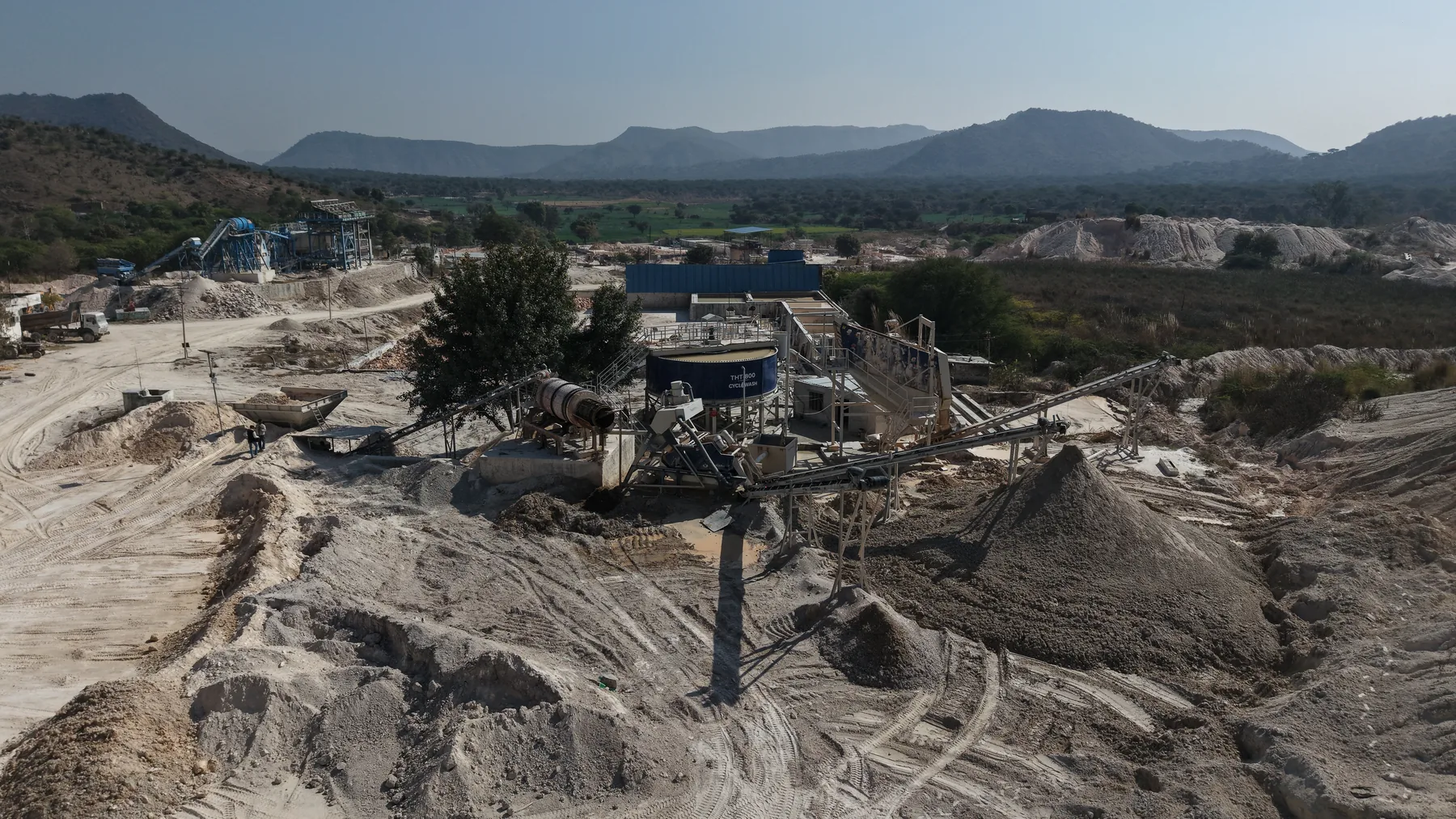 Shri Modi Levigated Kaolin processing and manufacturing facility